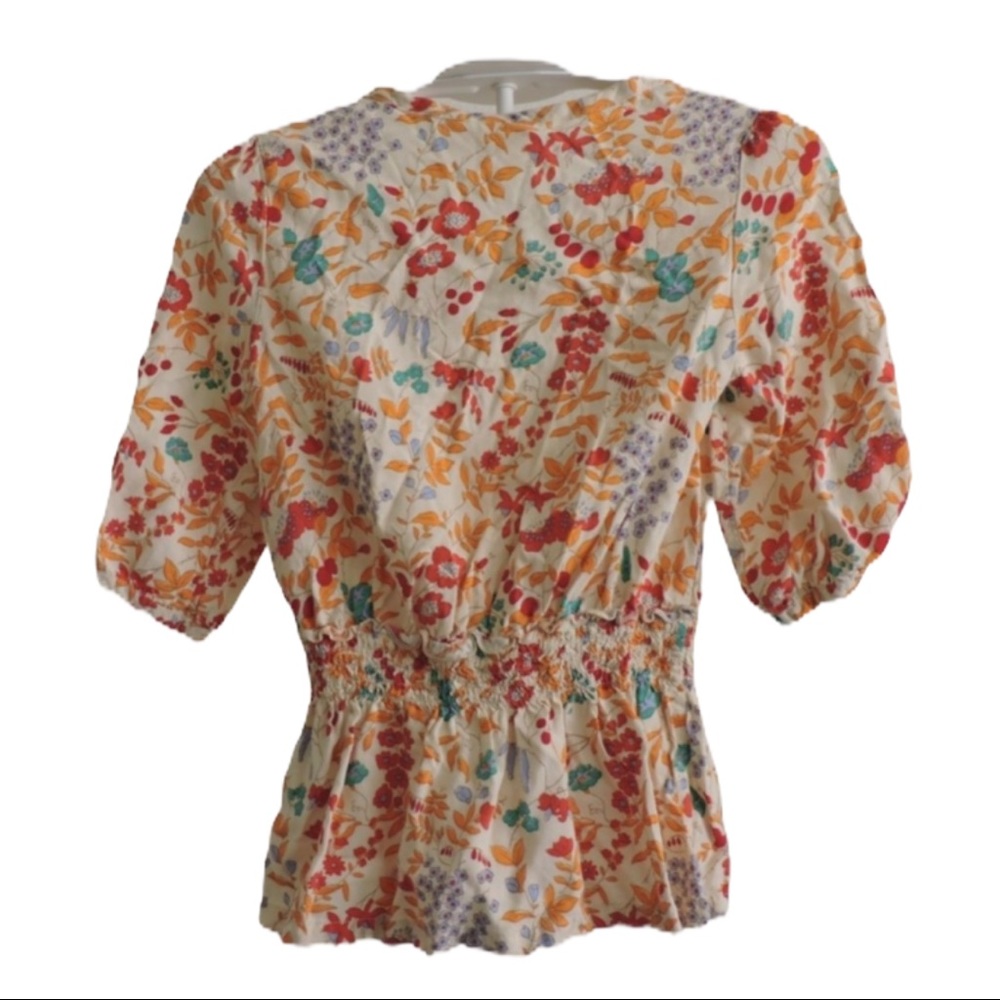 Crazy 8 Peasant Blouse size 5/6 - Picture 2 of 5